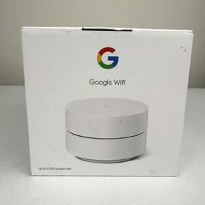 Google Wifi AC1200 Mesh WiFi System Wifi Router 1500 Sq Ft Coverage 1 pack